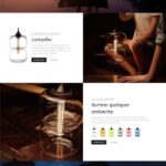 Landing Page para Site Institucional criada em Wordpress