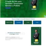 Criação de Site para Políticos, Vereadores, Prefeitos, Senadores, Governadores e Deputados Estaduais e Federais