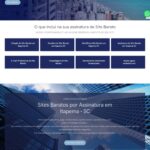 Criação de Site Barato para Corretor de Imóveis, Corretor de Seguros em Itapema