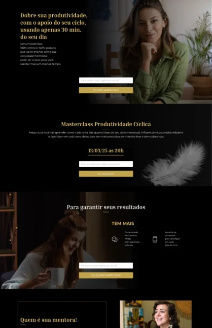 Site Landing Page Tráfego Pago Google e Meta