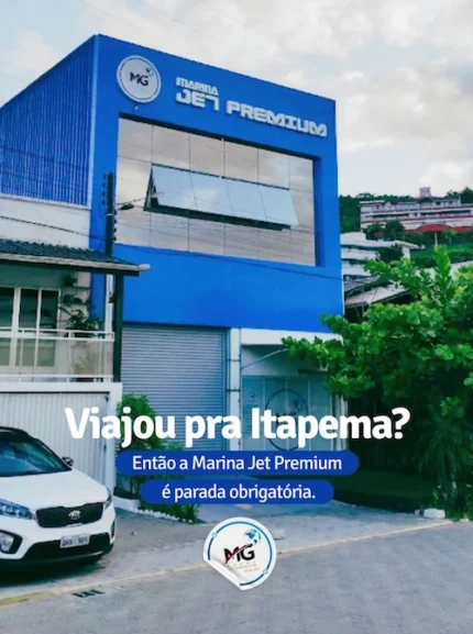 Criação de Site para Marina Jet Premium